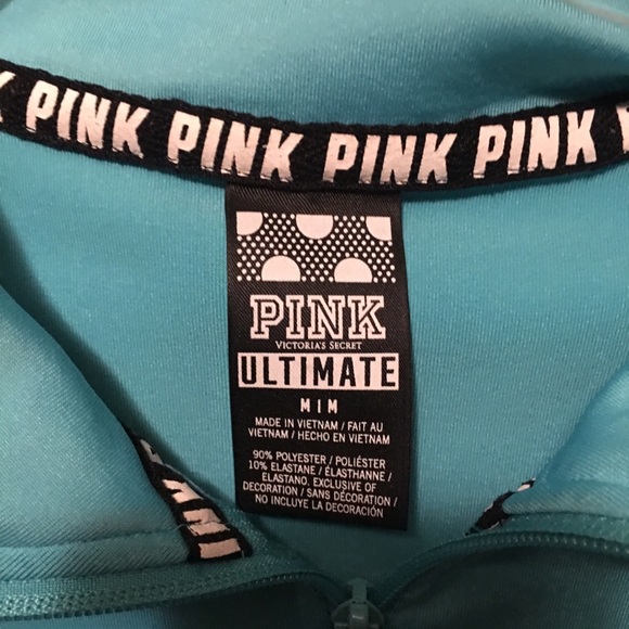 Pink 1/4 Zip - Picture 2 of 3